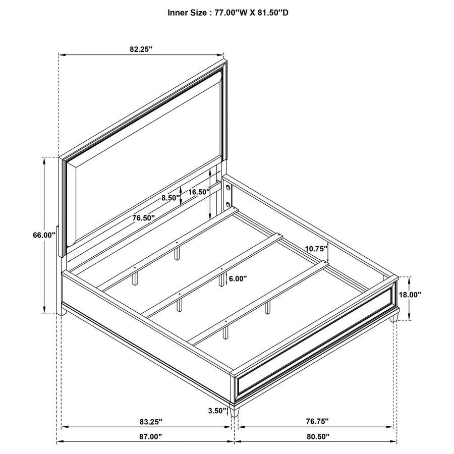 Pembroke - Panel Bed
