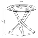 Brooke - Round Coffee Table Set by Coaster Fine Furniture | Bel Furniture