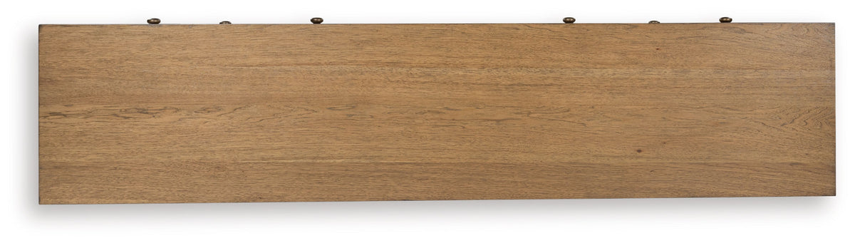 Sharlance - Light Brown - XL TV Stand With Fireplace Option by Signature Design by Ashley® | Bel Furniture