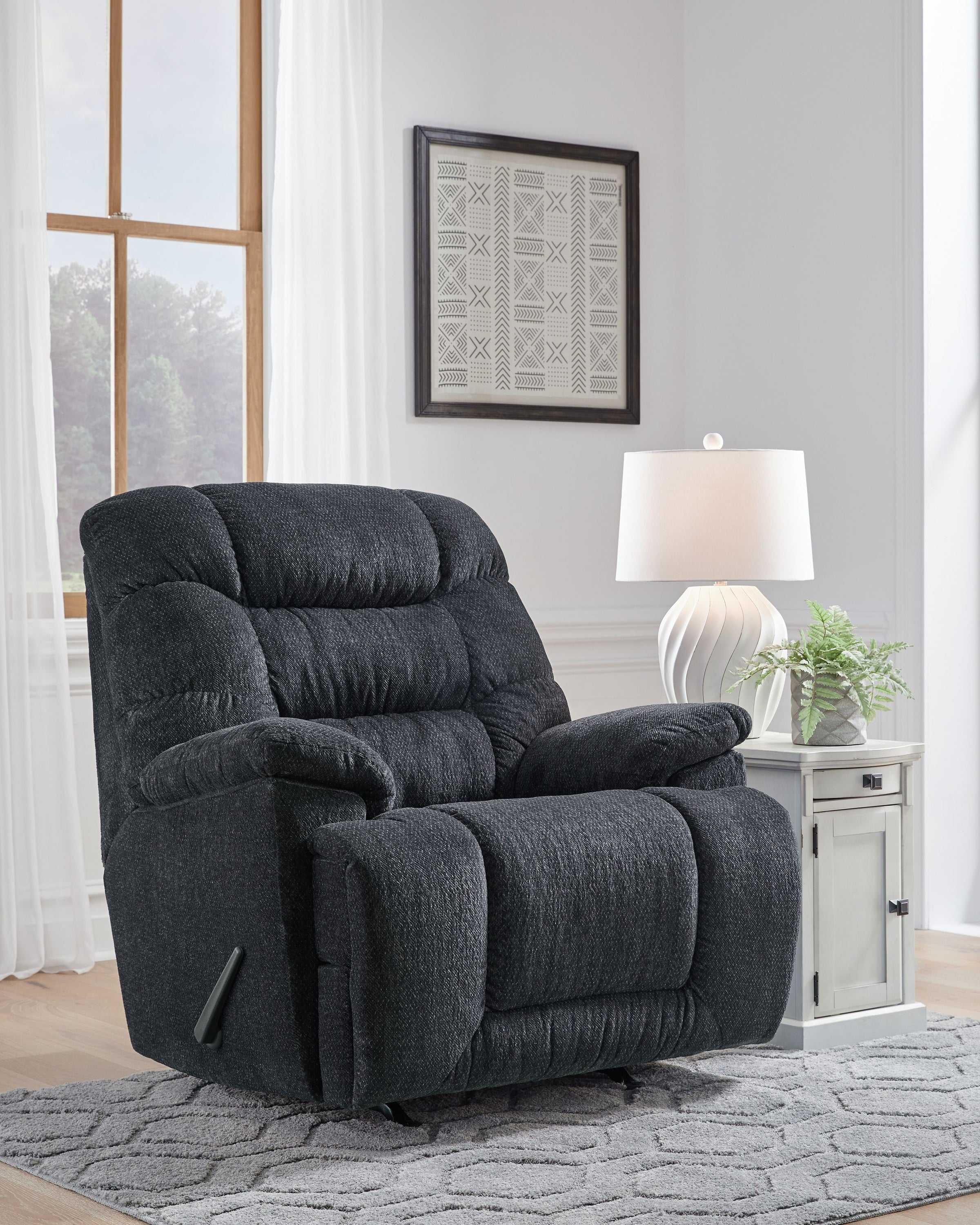 Bridgtrail - Charcoal - Rocker Recliner