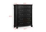 Kingsbury - Chest - Black by Crown Mark | Bel Furniture