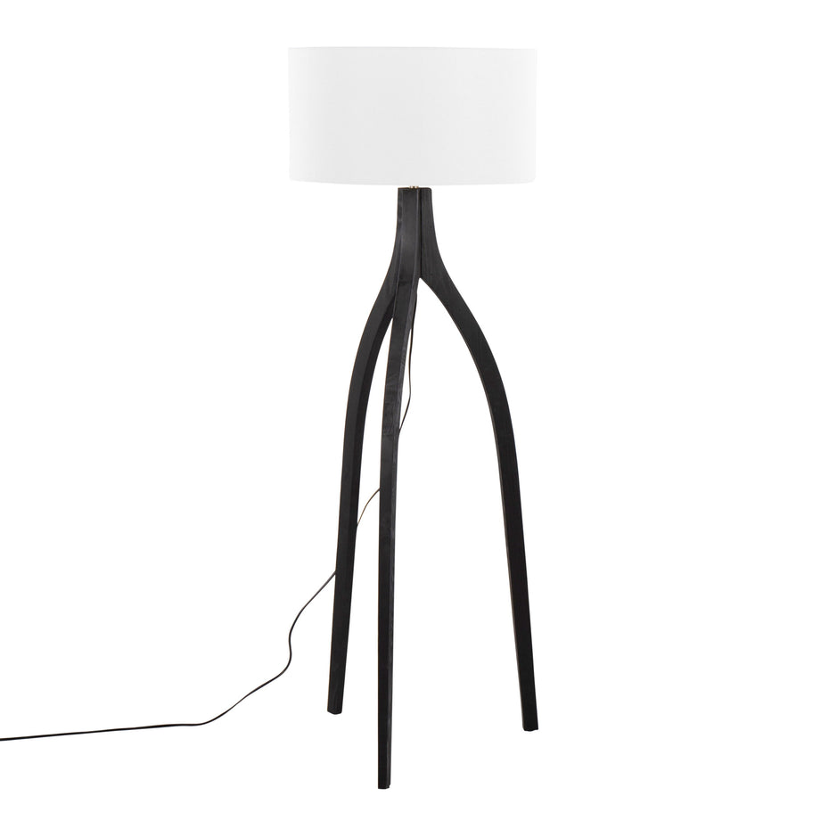 Wishbone - Contemporary Floor Lamp