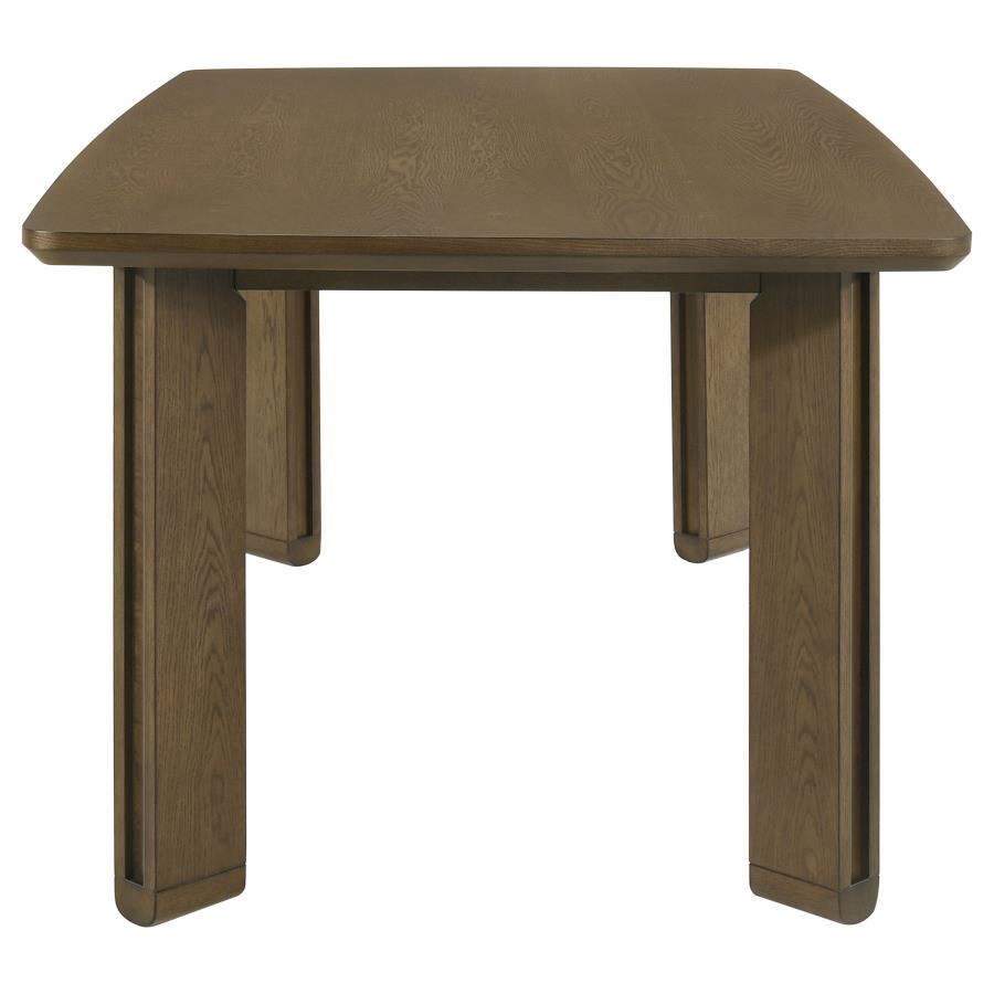 Ottowa - Rectangular Wood Dining Table - Brown by Coaster Fine Furniture | Bel Furniture