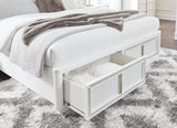Chalanna - Upholstered Storage Bed by Signature Design by Ashley® | Bel Furniture