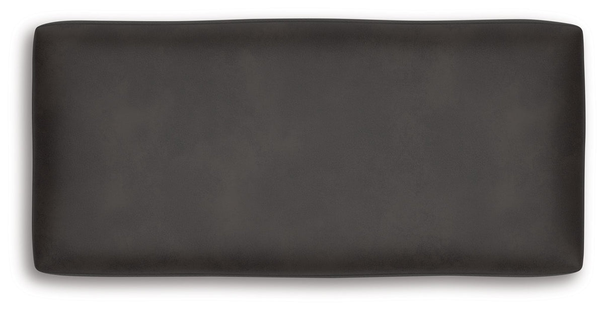 Lofton-Pike - Shadow - Oversized Accent Ottoman by Signature Design by Ashley® | Bel Furniture