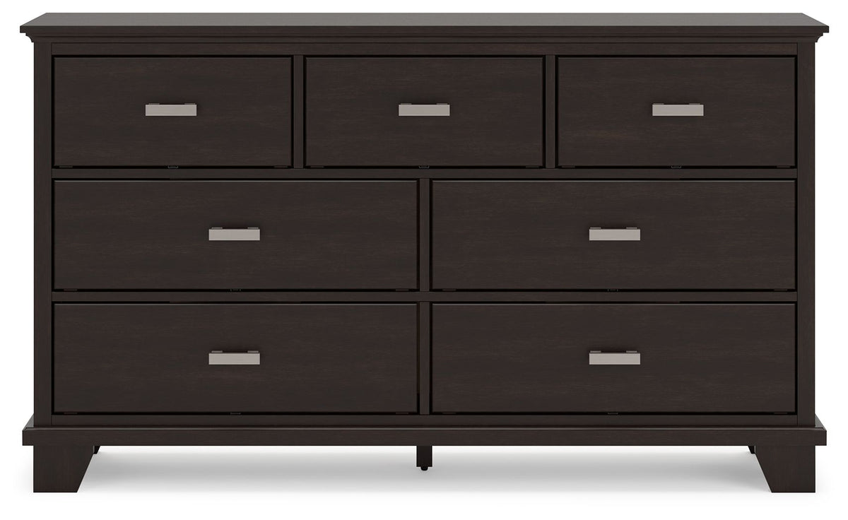 Covetown - Dark Brown - Dresser by Signature Design by Ashley® | Bel Furniture