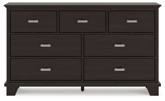 Covetown - Dark Brown - Dresser by Signature Design by Ashley® | Bel Furniture