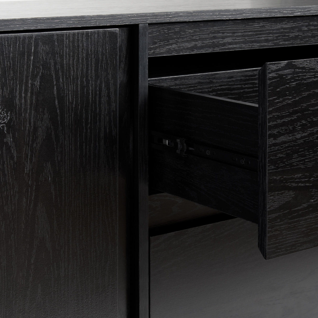Scandi - Sideboard With Beveled Drawers