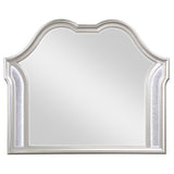 Evangeline - Dresser Mirror - Silver Oak by CoasterElevations | Bel Furniture