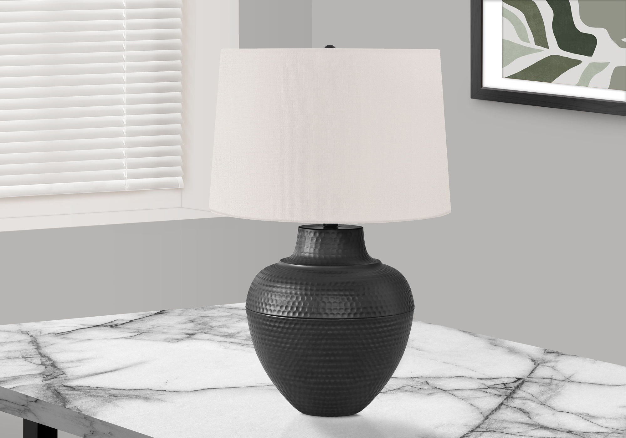 Lighting, Table Lamp, Transitional - Black