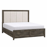 Melissa - Storage Bed With Padded Headboard