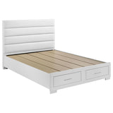 Felicity - Storage Bed White by Coaster Fine Furniture | Bel Furniture
