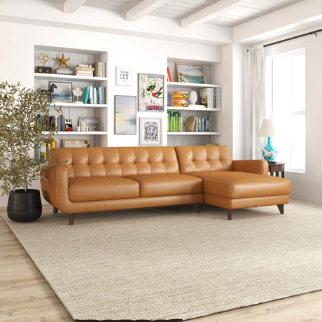 Allison - Mid-Century Modern Sectional Sofa Chaise - view 6