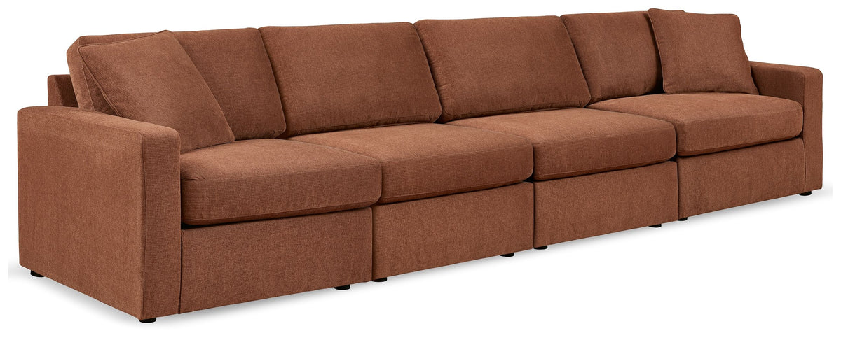 Modmax - Spice - Sectional Light Brown 4 Pc. Sectional by Signature Design by Ashley® | Bel Furniture