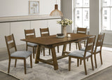 Everly - Dining Table - Brown