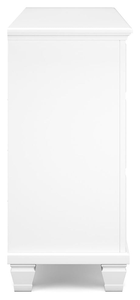 Fortman - White - Dresser by Signature Design by Ashley® | Bel Furniture