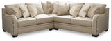 Luxora - 3-Piece Sectional - Bisque