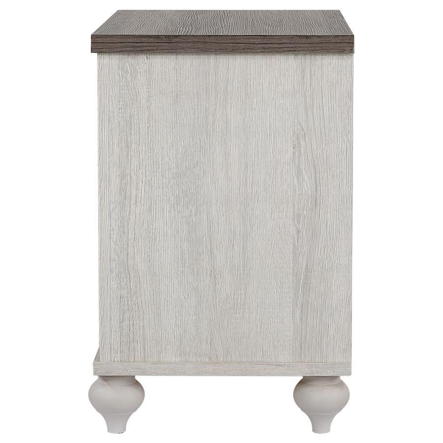 Stillwood - 2-Drawer Nightstand - Vintage Linen