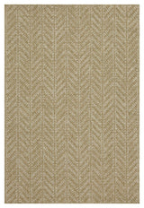 Earth - 5'3" X 7'3" Indoor, Outdoor Area Rug - Natural / White