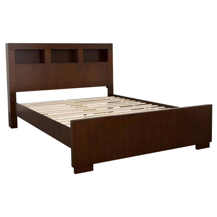 Jessica LED Storage Bookcase Bed