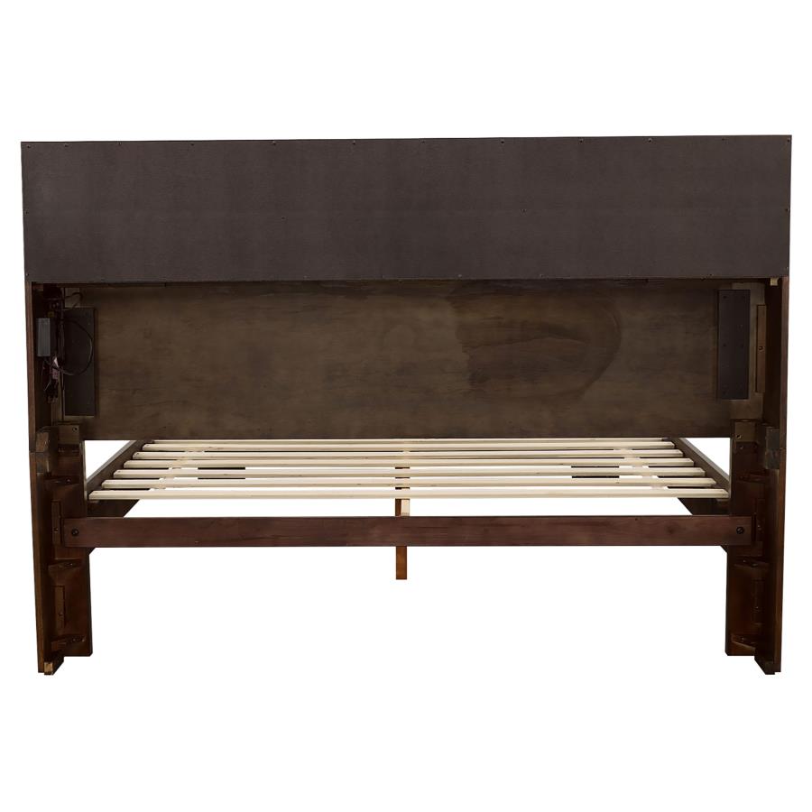 Jessica - LED Storage Bookcase Bed