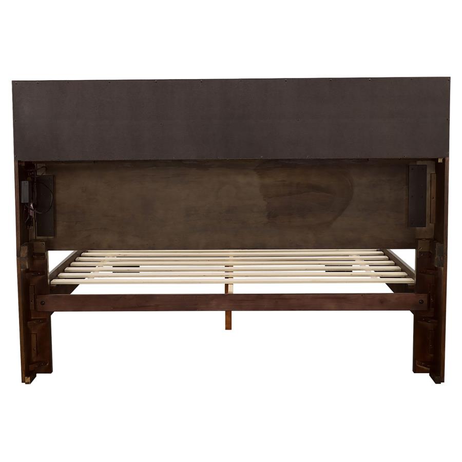 Jessica - LED Storage Bookcase Bed