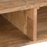 Hunter - Console Sofa Table - Natural by Simpli-Home | Bel Furniture