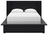 Londer - Black - Queen Panel Bed by Millennium® by Ashley | Bel Furniture