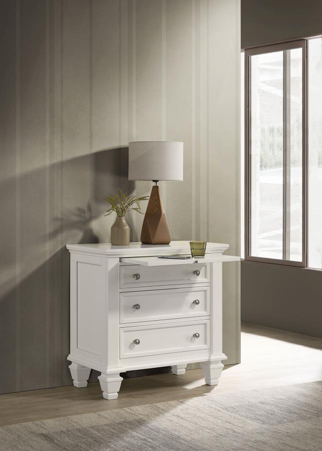 Sandy Beach - 3-drawer Nightstand