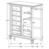 Sandy Beach - Man's Chest with Concealed Storage