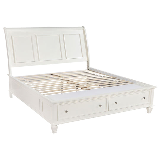 Sandy Beach - Storage Sleigh Bed