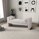 Regent - Bench - Cream by Ashcroft Furniture | Bel Furniture