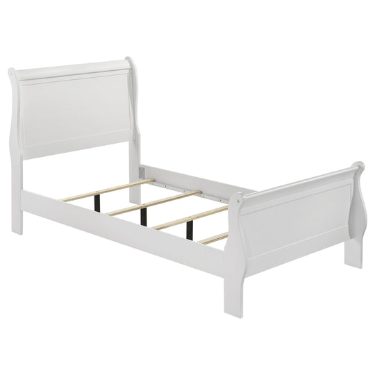 Louis Philippe - Sleigh Panel Bed