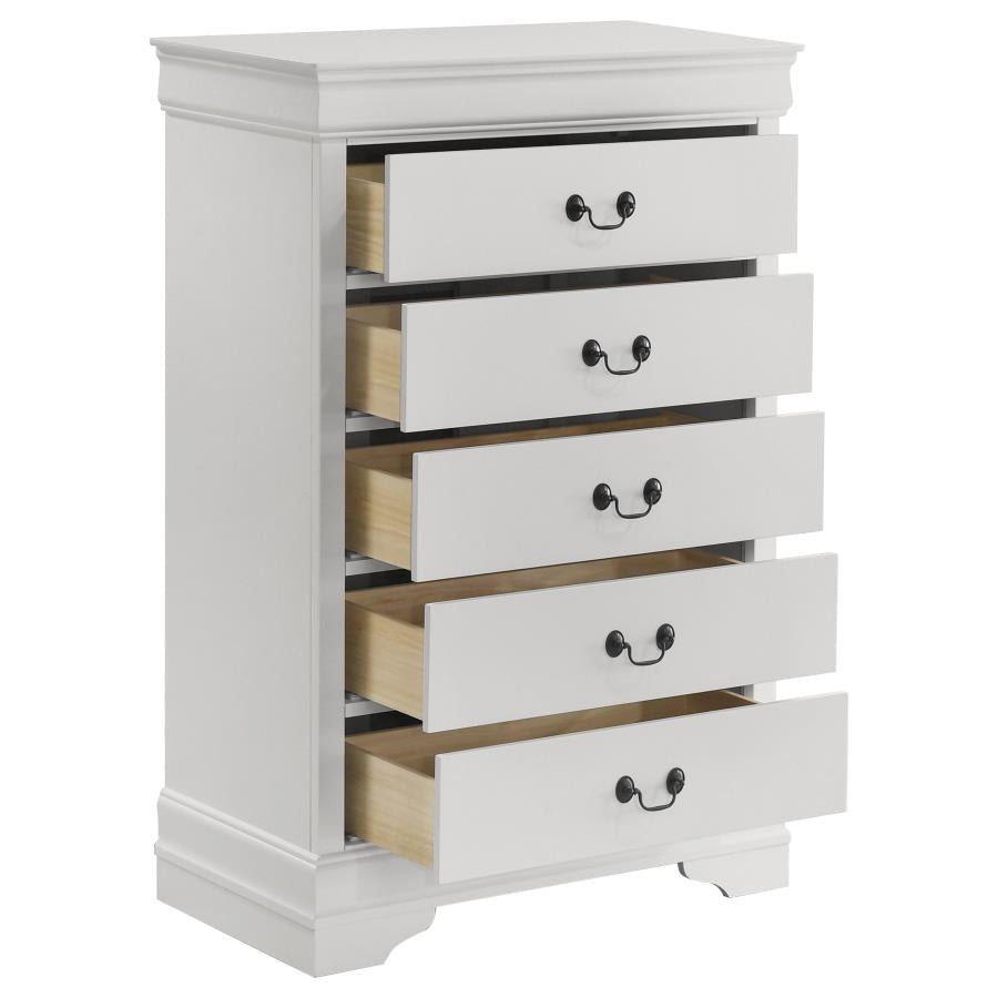 Louis Philippe - Five-drawer Chest