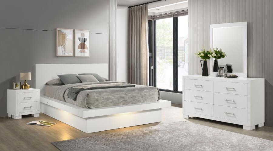 Jessica - LED Bedroom Set