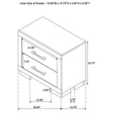Jessica - LED Bedroom Set