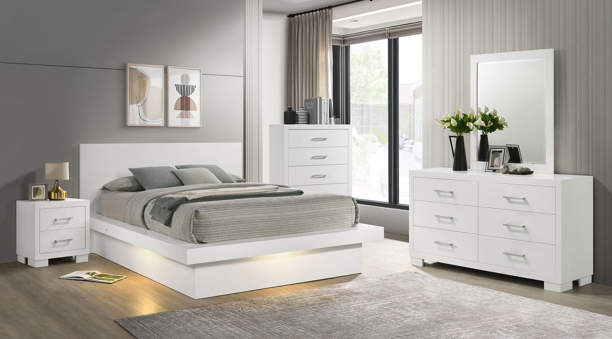 Jessica - LED Bedroom Set