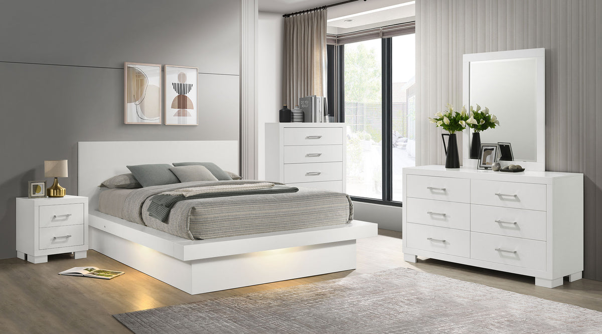 Jessica - LED Bedroom Set