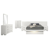 Jessica - Bedroom Set With LED
