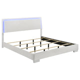 Felicity - Wood LED Panel Bed