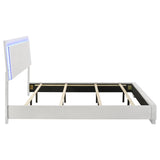 Felicity - Wood LED Panel Bed