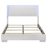Felicity - Wood LED Panel Bed