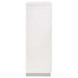 Felicity - 5-Drawer Bedroom Chest - White High Gloss