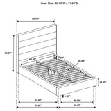 Felicity - Upholstered Bed