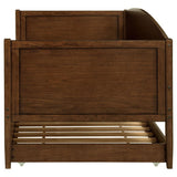 Bozeman - Wood Twin Daybed With Trundle - Medium Walnut by Coaster Fine Furniture | Bel Furniture