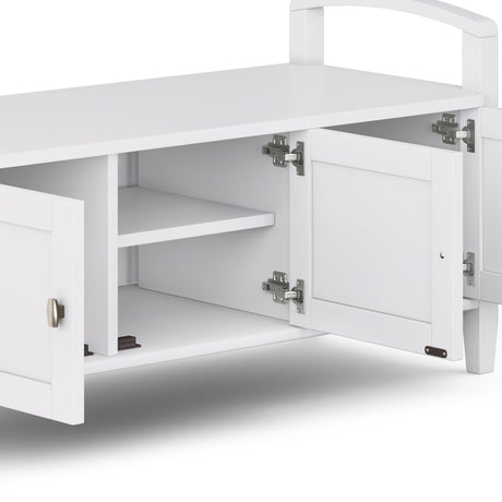 Warm Shaker - Handcrafted Entryway Storage Bench - view 11
