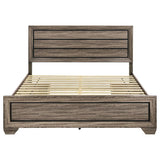 Kauffman - Wood Storage Panel Bed