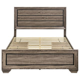 Kauffman - Wood Storage Panel Bed
