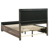 Kauffman - Wood Storage Panel Bed