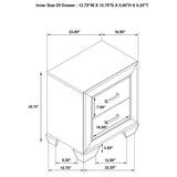 Kauffman - 2-Drawer Nightstand